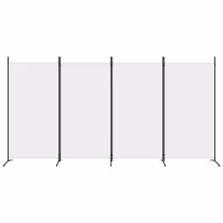 Divisorio a 4 Pannelli Bianco 346x180 cm Tessutocod mxl 72998 - Vista aggiuntiva 3