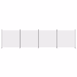 Divisorio a 4 Pannelli Bianco 698x180 cm Tessutocod mxl 97081