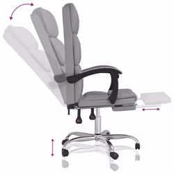 VidaXL 349627 sedia da ufficio e computer - Vista aggiuntiva 8