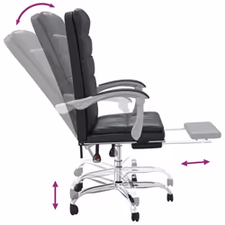 VidaXL 349653 sedia da ufficio e computer - Vista aggiuntiva 8