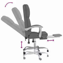 VidaXL 349686 sedia da ufficio e computer - Vista aggiuntiva 8