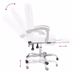VidaXL 349722 sedia da ufficio e computer - Vista aggiuntiva 8