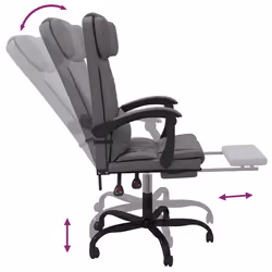 VidaXL 349735 sedia da ufficio e computer - Vista aggiuntiva 8