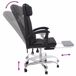 VidaXL 349743 sedia da ufficio e computer - Vista aggiuntiva 8