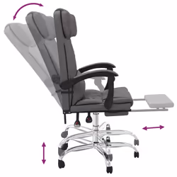 VidaXL 349745 sedia da ufficio e computer - Vista aggiuntiva 8