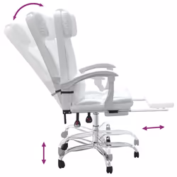 VidaXL 349748 sedia da ufficio e computer - Vista aggiuntiva 8