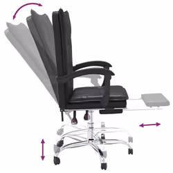 VidaXL 349753 sedia da ufficio e computer - Vista aggiuntiva 8