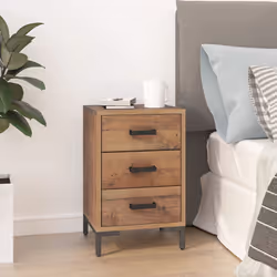 VidaXL 349913 comodino Marrone