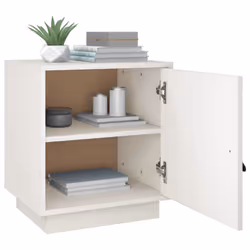 VidaXL 818278 comodino Bianco - Vista aggiuntiva 5