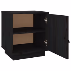 VidaXL 818283 comodino Nero - Vista aggiuntiva 7