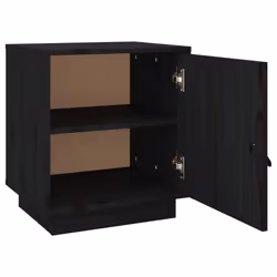 VidaXL 818284 comodino Nero - Vista aggiuntiva 7
