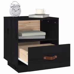 VidaXL 818303 comodino Nero - Vista aggiuntiva 5