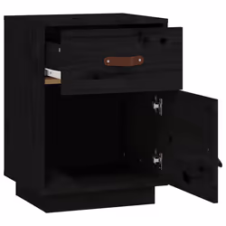 VidaXL 818313 comodino Nero - Vista aggiuntiva 7