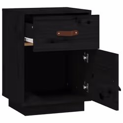 VidaXL 818314 comodino Nero - Vista aggiuntiva 7