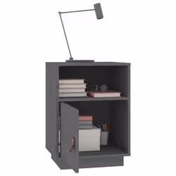 VidaXL 818320 comodino Grigio - Vista aggiuntiva 5