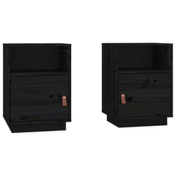 VidaXL 818324 comodino Nero