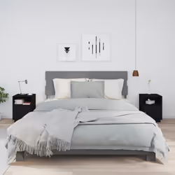 VidaXL 818324 comodino Nero