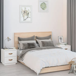 VidaXL 818328 comodino Bianco