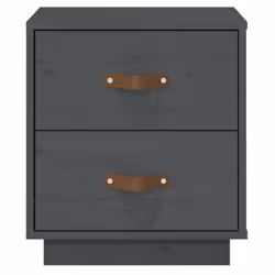 VidaXL 818329 comodino Grigio - Vista aggiuntiva 5