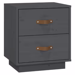 VidaXL 818330 comodino Grigio - Vista aggiuntiva 6