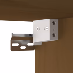 VidaXL 818353 scaffale Pino, Legno Marrone - Vista aggiuntiva 7