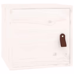 VidaXL 818358 scaffale Pino, Legno Bianco - Vista aggiuntiva 3