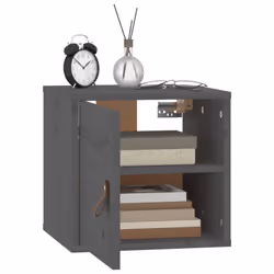 VidaXL 818359 scaffale Pino, Legno Grigio - Vista aggiuntiva 7
