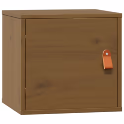 vidaXL Pensile Marrone ambra 31,5x30x30 cm in Legno Massello di Pino - Vista aggiuntiva 2
