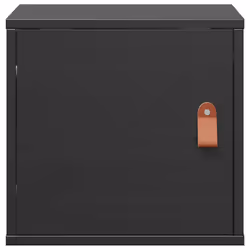VidaXL 818364 scaffale Pino, Legno Nero - Vista aggiuntiva 5