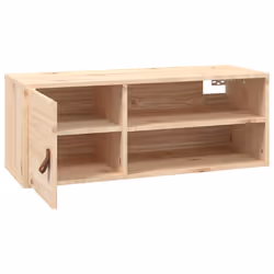 VidaXL 818385 scaffale Pino, Legno - Vista aggiuntiva 7