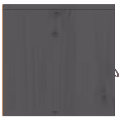 VidaXL 818389 scaffale Pino, Ecopelle Grigio - Vista aggiuntiva 7