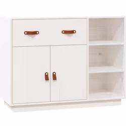 Questa credenza in legno è pensata per soddisfare le vostre esigenze ed è un'ottima aggiunta ai vostri ambienti. Legno massel ...