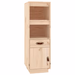 vidaXL Credenza 34x40x108,5 cm in Legno Massello di Pino - Vista aggiuntiva 2