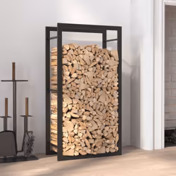 Questo portaceppi è la soluzione ideale per conservare la vostra legna da ardere in modo ordinato. Materiale resistente: Ques ...