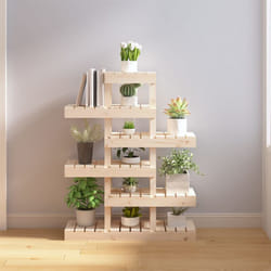 Supporto per Piante 85x25x109,5 cm in Legno Massello di Pino Vidaxl 50385