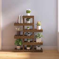 Mettete in mostra i vostri fiori o le vostre piante preferite con questo grazioso porta piante in legno e abbellite il vostro ...