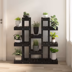 Mettete in mostra i vostri fiori o le vostre piante preferite con questo grazioso porta piante in legno e abbellite il vostro ...