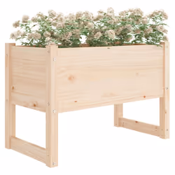vidaXL Fioriera 78x40x52 cm in Legno Massello di Pino - Vista aggiuntiva 3