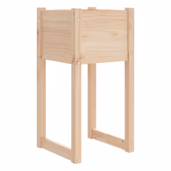 vidaXL Fioriera 40x40x81 cm in Legno Massello di Pino - Vista aggiuntiva 2