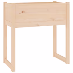 vidaXL Fioriera 78x40x81 cm in Legno Massello di Pino - Vista aggiuntiva 2