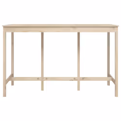 vidaXL Tavolo da Bar 180x80x110 cm in Legno Massello di Pino - Vista aggiuntiva 3