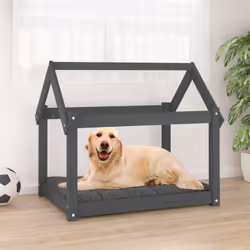 Questa fantastica cuccia per cani offre ai vostri amici pelosi un posto confortevole in cui rilassarsi. Legno massello di pin ...