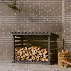 Questo portaceppi in legno è la soluzione ideale per conservare la vostra legna da ardere in modo ordinato. Legno massello di ...