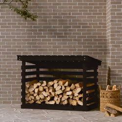 Questo portaceppi in legno è la soluzione ideale per conservare la vostra legna da ardere in modo ordinato. Legno massello di ...