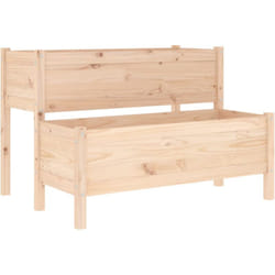 Vidaxl - Fioriera 110x84x75 cm in Legno Massello di Pino