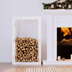 Questo portaceppi in legno è la soluzione ideale per conservare la vostra legna da ardere in modo ordinato. Legno massello di ...