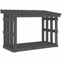 Questo portaceppi in legno è la soluzione ideale per conservare la vostra legna da ardere in modo ordinato. Legno massello di ...