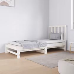 VidaXL 3124753 divano Divano letto Bianco