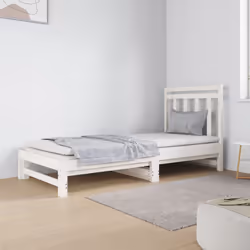 VidaXL 3124758 divano Divano letto Bianco