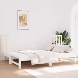 VidaXL 3124768 divano Divano letto Bianco - Vista aggiuntiva 6